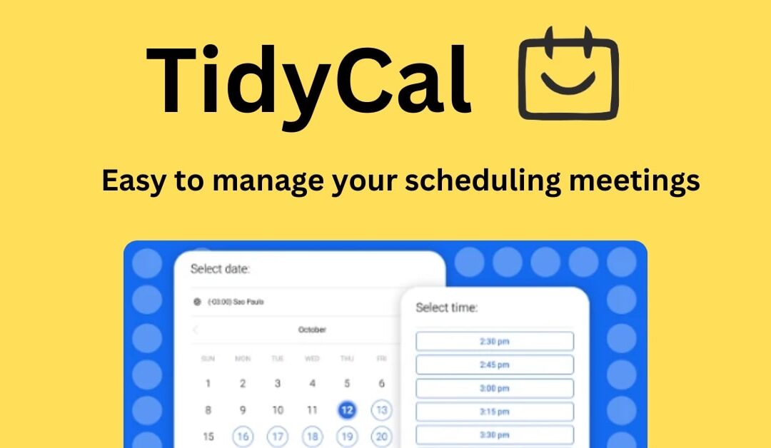 TidyCal Review(2026): Best Lifetime Deal for Scheduling Meetings