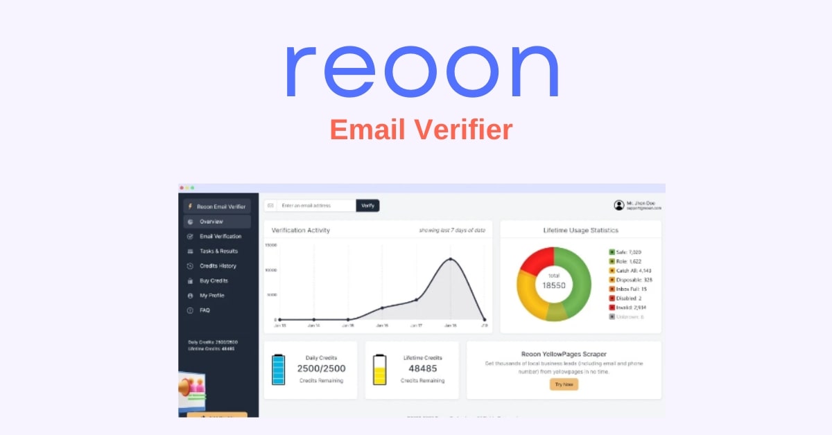 Reoon Email Verifier Reoon Email Verifier